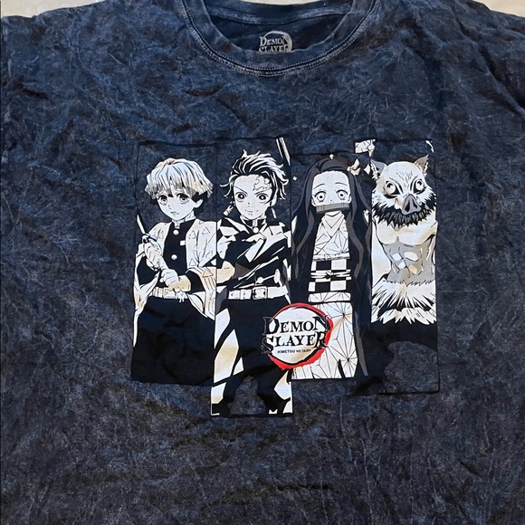 Demon Slayer Blue Graphic Tee - Picture 1 of 3
